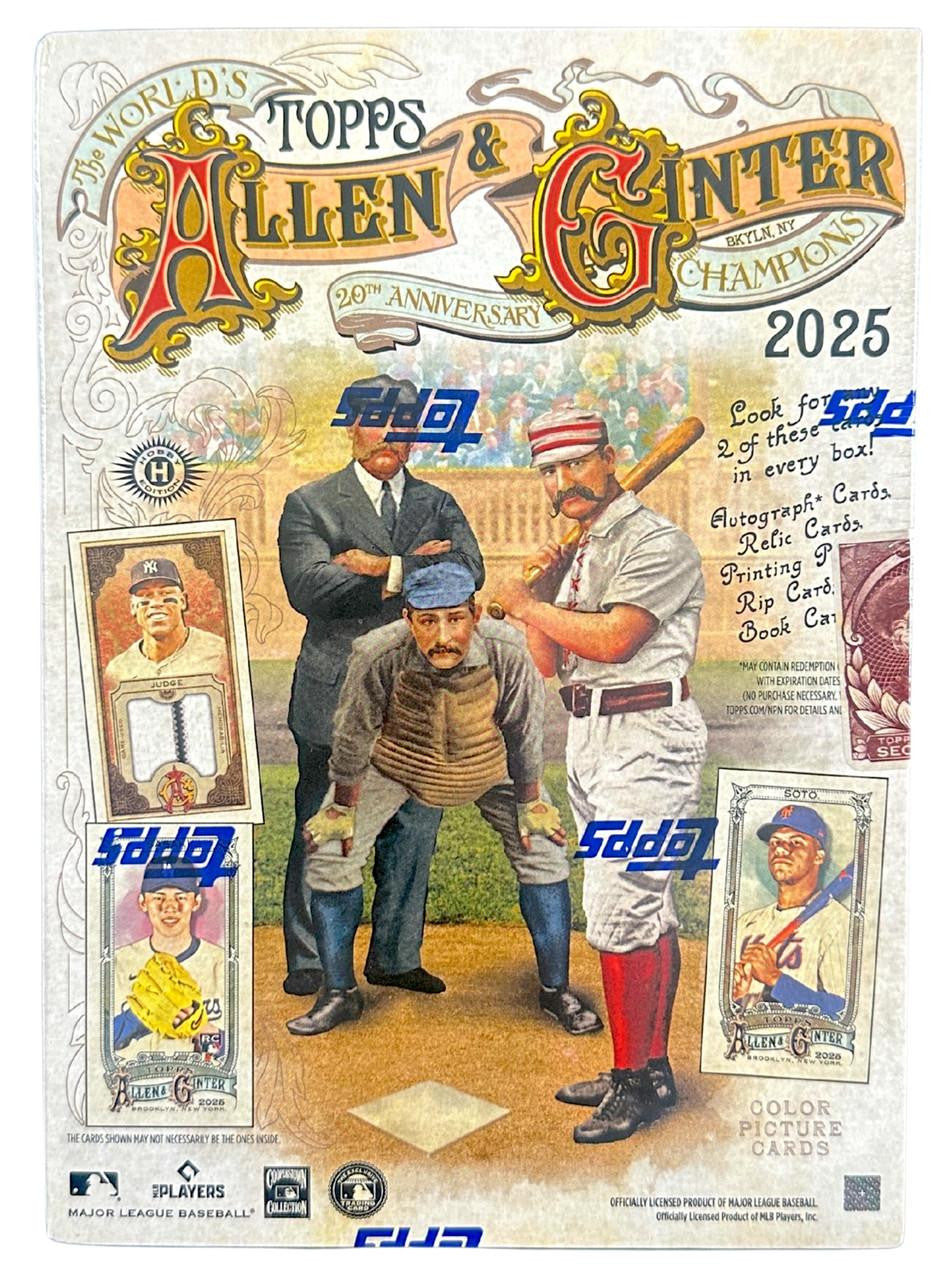 2025 Topps Allen & Ginter Baseball Hobby Box – BP Sports Cards and  Memorabilia, Inc