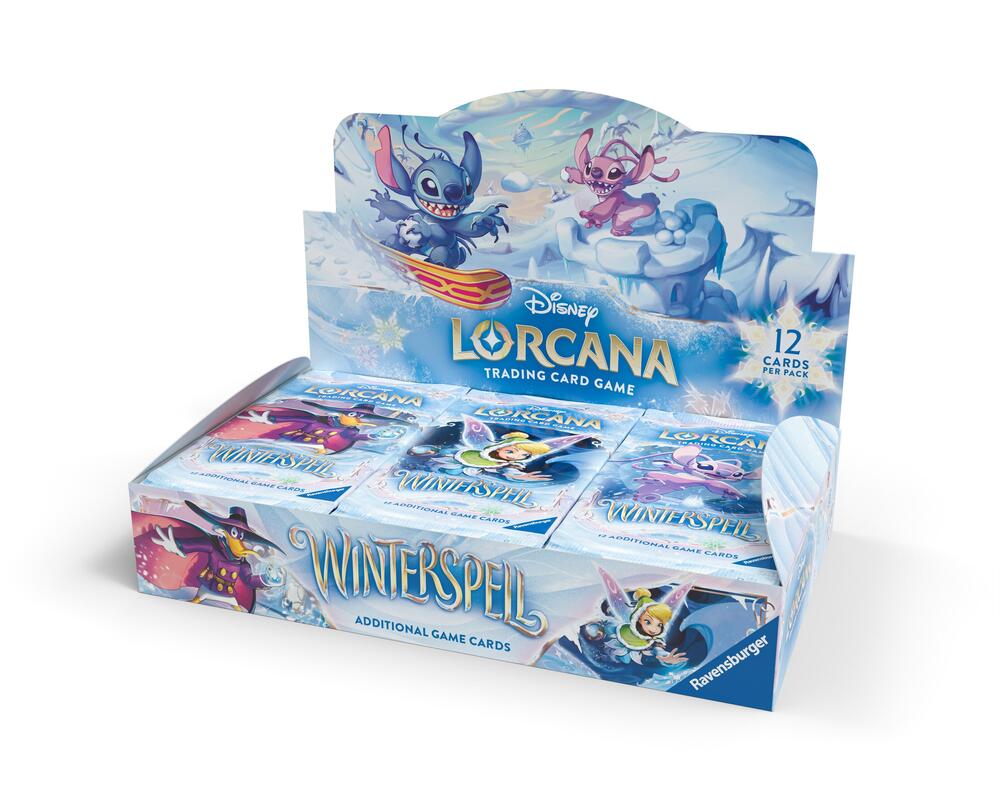 booster box lorcana Packs, Whispers in the WellDisney and 101 Doggies Disney Lorcana: Winterspell Booster Box