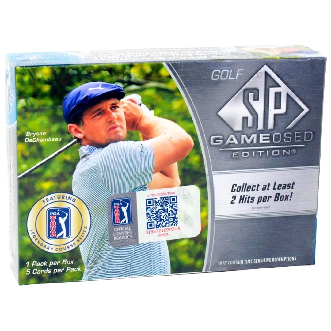 2021 Upper Deck SP Game Used Golf Hobby Box
