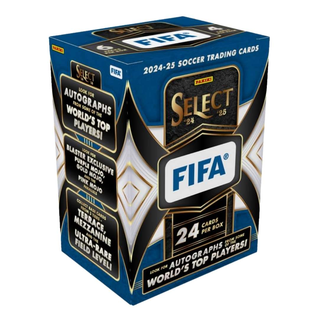 2024-25 Panini Select FIFA Soccer Hobby Blaster Box(Orange Fluorescent )