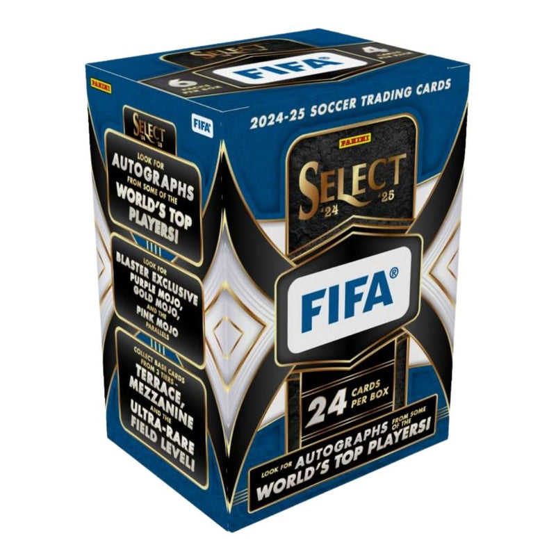 2024-25 Panini Select FIFA Soccer Hobby Blaster Box(Orange Fluorescent )