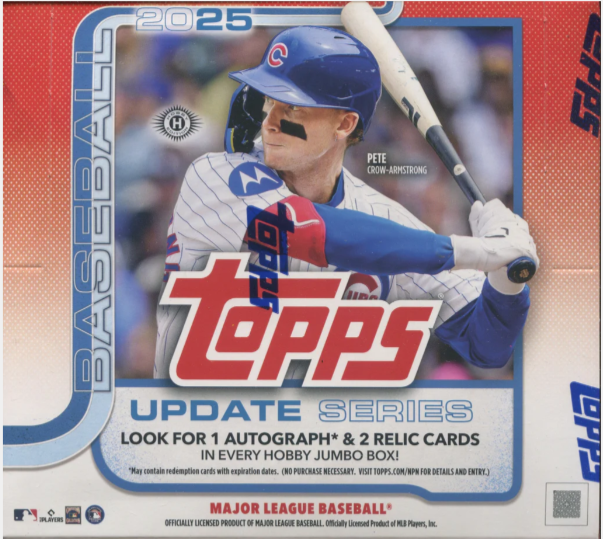 2025 Topps Update Series Baseball Jumbo Box