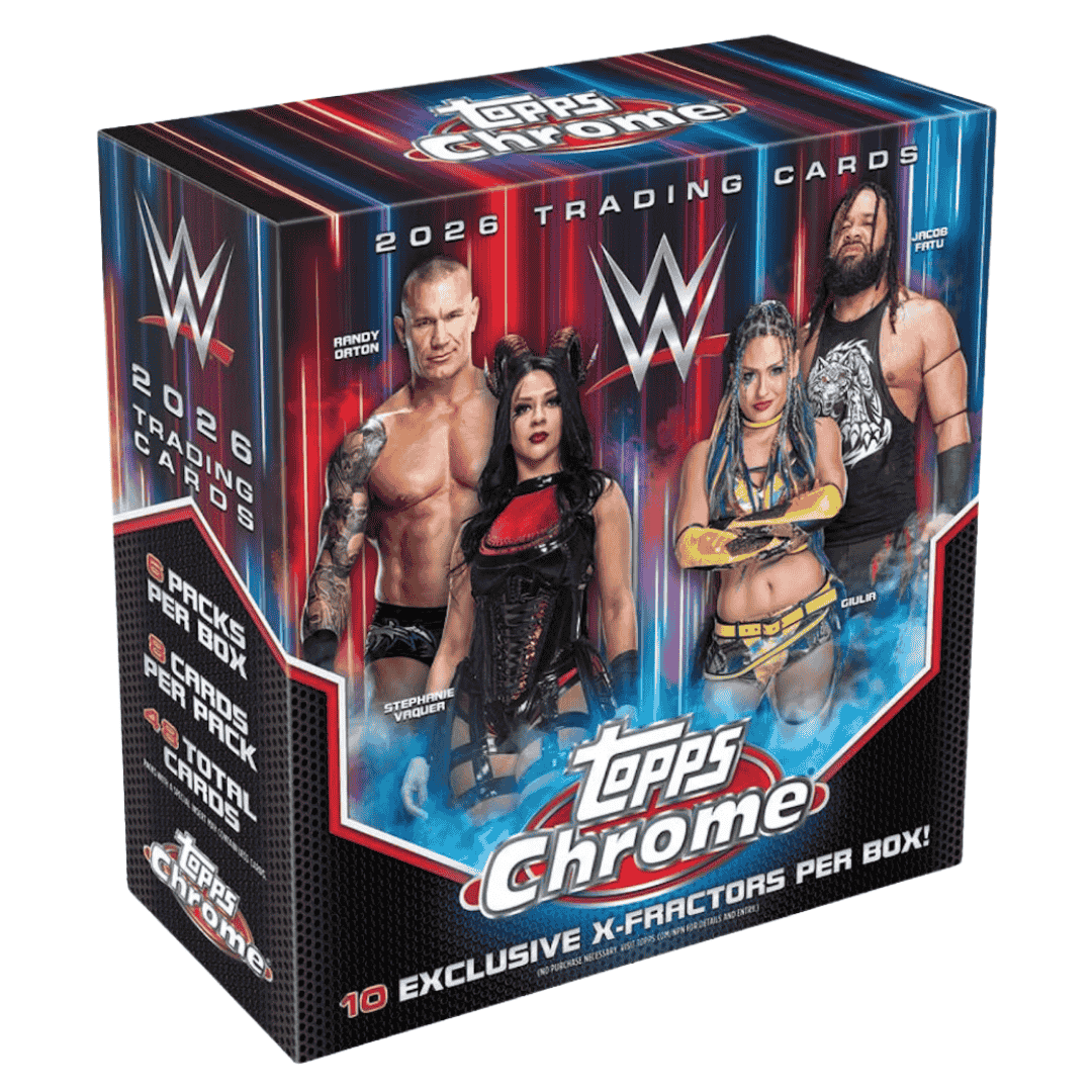 2026 Topps Chrome WWE Mega Box