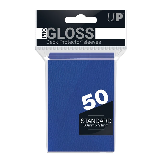 (12) ULTRA PRO 50CT BLUE STANDARD DECK PROTECTOR SLEEVES #82670 NEW