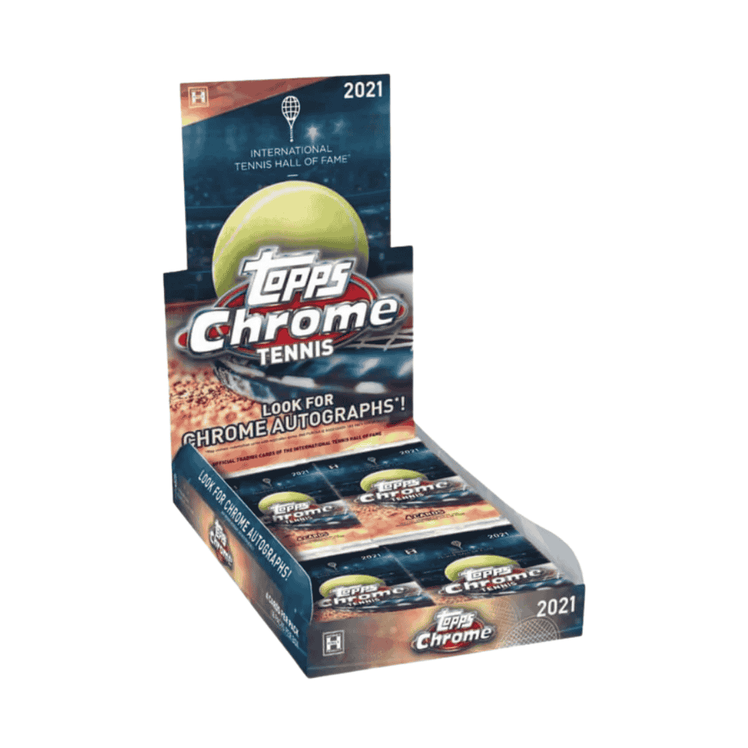 2021 Topps Chrome Tennis Hobby Box