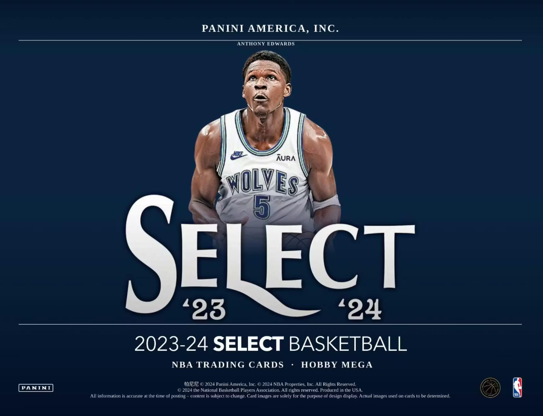 2023-24 Panini Select Basketball Hobby Mega Pack (Green Shock Prizms)