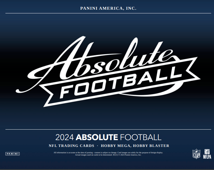 2024 Panini Absolute Football Hobby Mega Box (Teal Parallels)