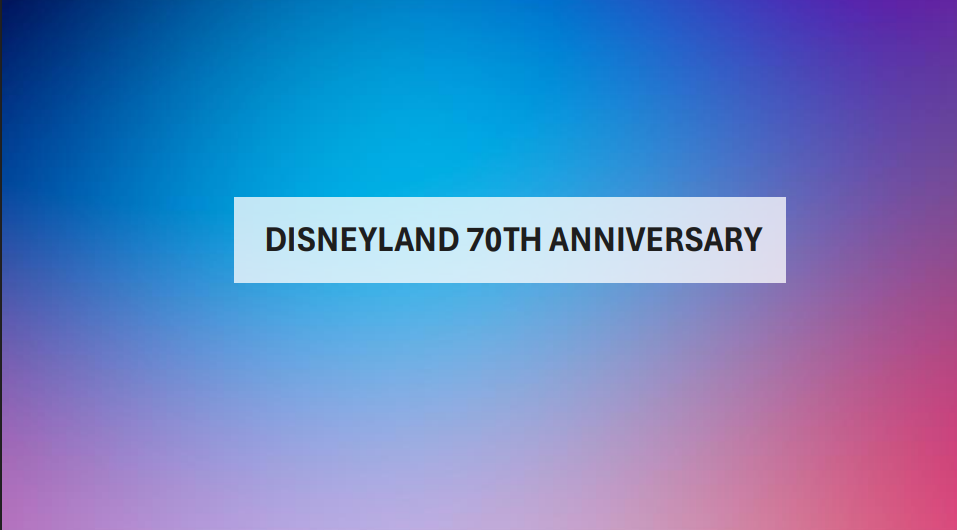 2025 Topps Disneyland 70th Anniversary Blaster Pack