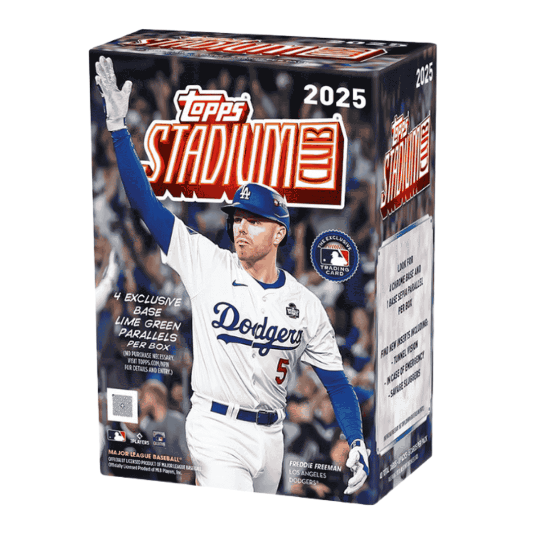 2025 Topps Stadium Club Baseball Blaster Box