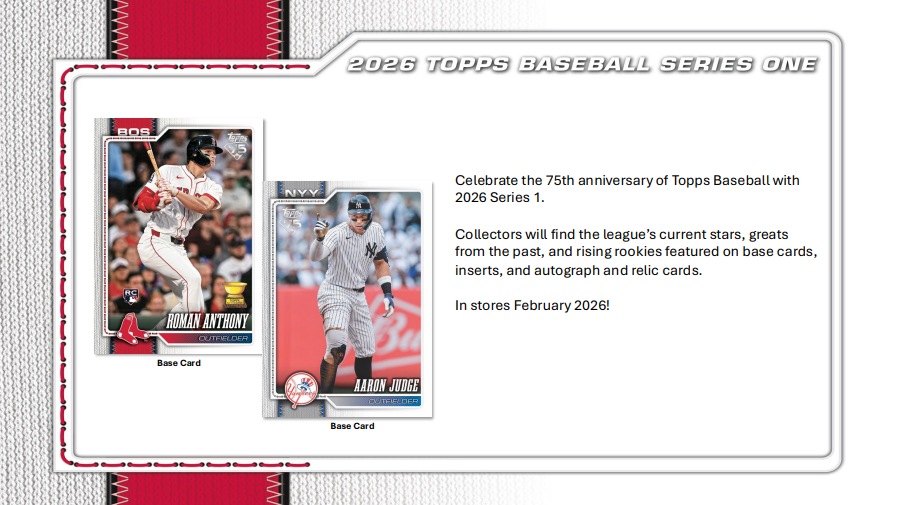 2026 Topps Series 1 Baseball Fat Pack