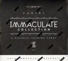 2016 PANINI IMMACULATE COLLECTION BASEBALL 8 BOX HOBBY CASE FACTORY SEALED NEW